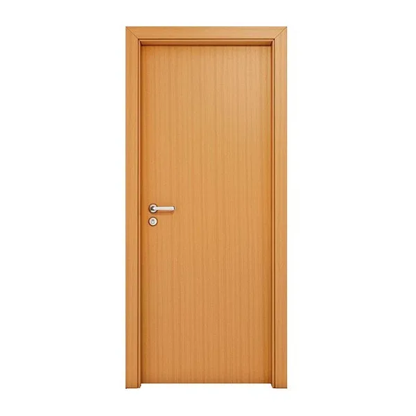 Porta ELO Curupixá amadeirada, com batente e alizar no mesmo tom