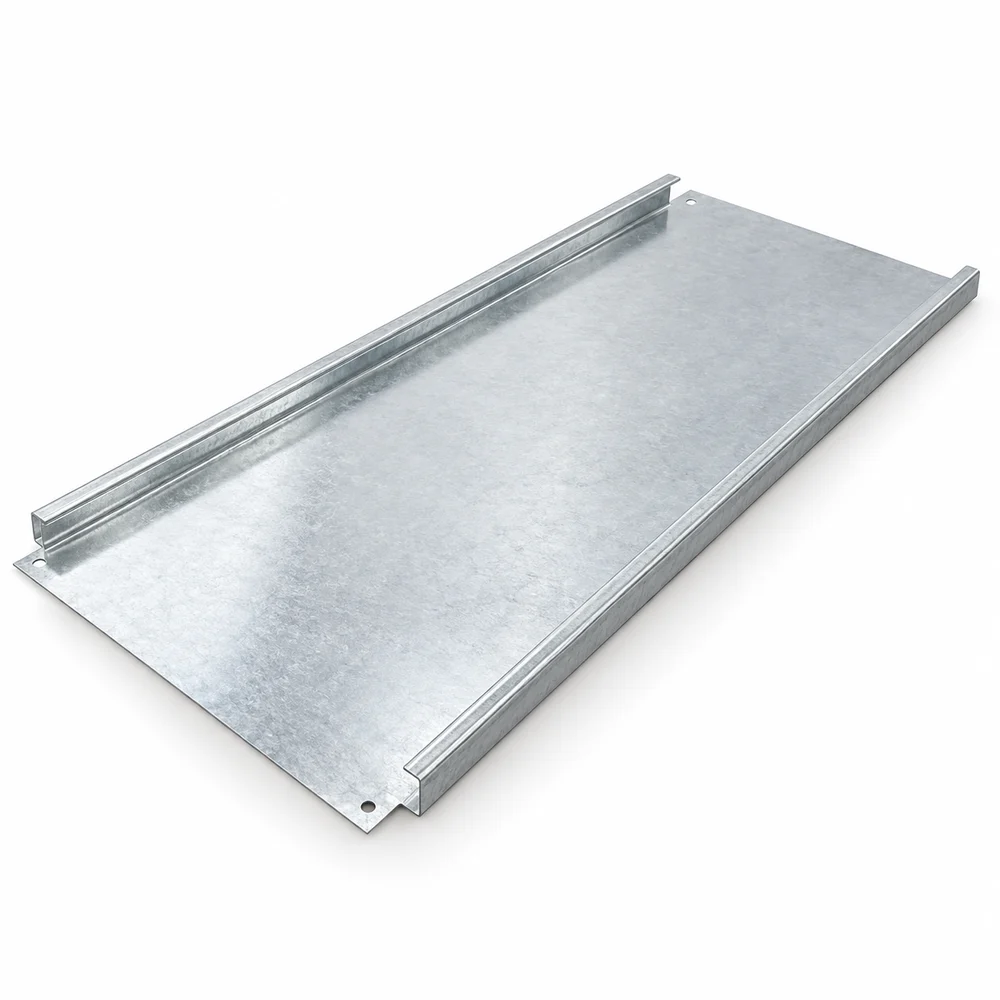 Reforço metálico galvanizado para parede de drywall